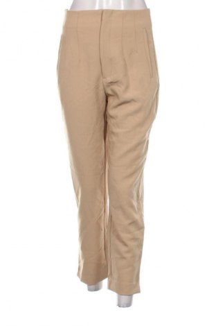 Pantaloni de femei Stradivarius, Mărime M, Culoare Bej, Preț 261,99 Lei