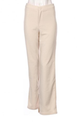 Damskie spodnie Stradivarius, Rozmiar S, Kolor ecru, Cena 95,99 zł