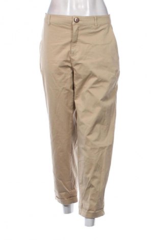 Damenhose Zara, Größe L, Farbe Beige, Preis 20,66 €