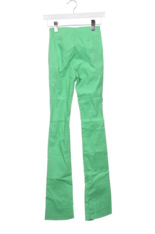 Pantaloni de femei Zara, Mărime XS, Culoare Verde, Preț 71,05 Lei