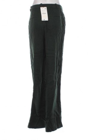 Pantaloni de femei Zara, Mărime S, Culoare Verde, Preț 163,16 Lei