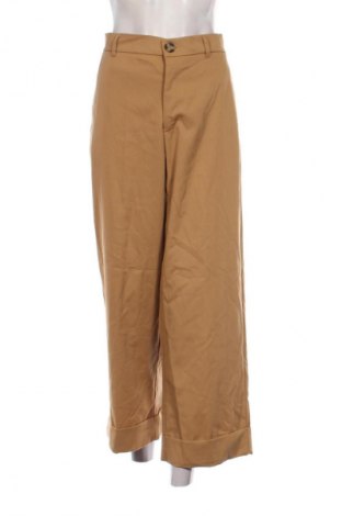 Damenhose Zara, Größe L, Farbe Beige, Preis 18,99 €