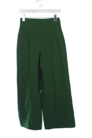 Dámske nohavice Zara, Veľkosť XS, Farba Zelená, Cena  15,95 €