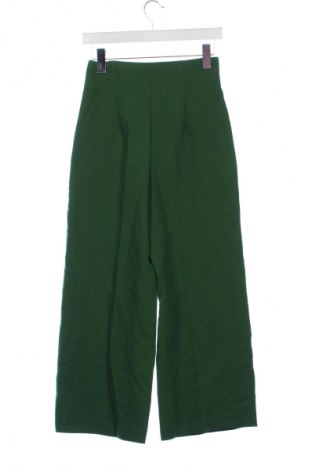 Dámske nohavice Zara, Veľkosť XS, Farba Zelená, Cena  15,95 €