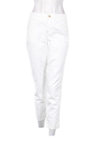 Дамски панталон Zara, Размер M, Цвят Бял, Цена 43,48 лв.