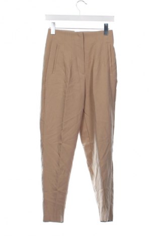 Damskie spodnie Zara, Rozmiar XS, Kolor Beżowy, Cena 88,99 zł