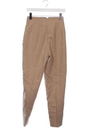 Damskie spodnie Zara, Rozmiar XS, Kolor Beżowy, Cena 88,99 zł