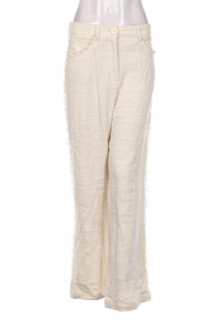 Dámske nohavice Zara, Veľkosť M, Farba Kremová, Cena  15,95 €