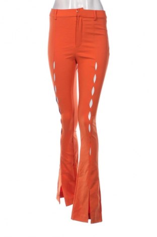 Pantaloni de femei Zara, Mărime S, Culoare Portocaliu, Preț 210,99 Lei