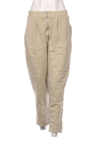 Damenhose Zara, Größe L, Farbe Beige, Preis 18,99 €