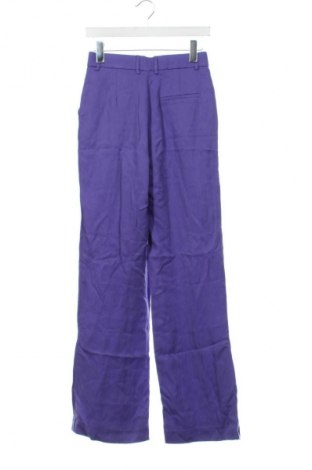 Damskie spodnie Zara, Rozmiar XS, Kolor Fioletowy, Cena 142,39 zł