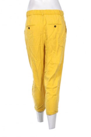 Pantaloni de femei Zara, Mărime S, Culoare Galben, Preț 71,05 Lei