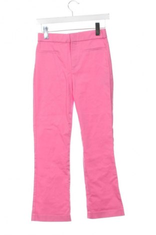 Damskie spodnie Zara, Rozmiar XS, Kolor Różowy, Cena 62,07 zł