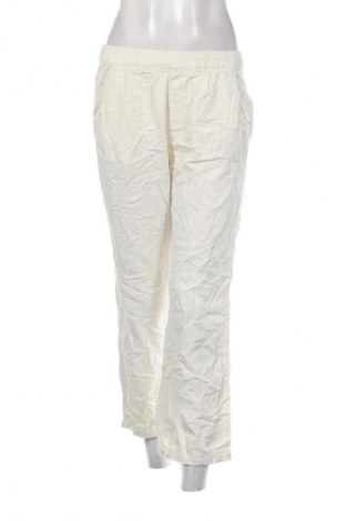 Damskie spodnie Zara, Rozmiar S, Kolor ecru, Cena 88,99 zł