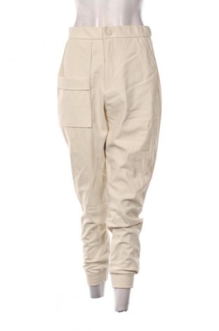 Damskie spodnie Zara, Rozmiar M, Kolor ecru, Cena 88,99 zł