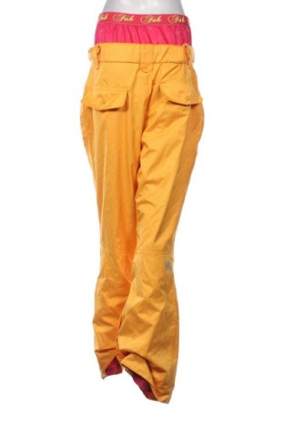 Damenhose für Wintersport Unbranded, Größe XL, Farbe Gelb, Preis 49,62 €