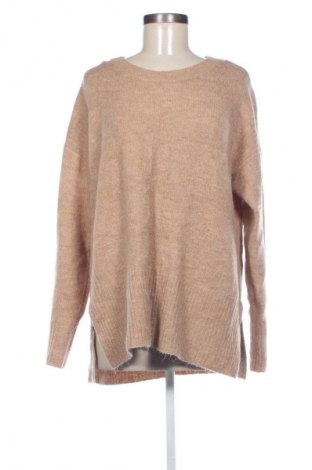 Damski sweter Ichi, Rozmiar L, Kolor Brązowy, Cena 94,34 zł
