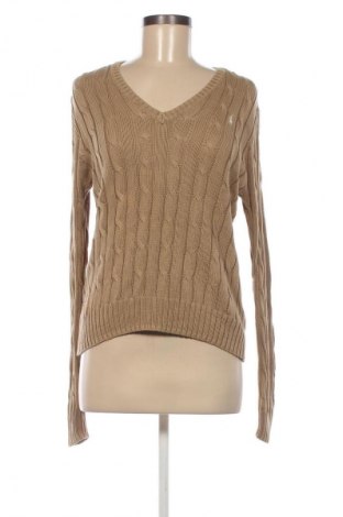 Damenpullover Polo By Ralph Lauren, Größe L, Farbe Beige, Preis 70,09 €