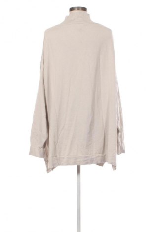 Γυναικείο πουλόβερ Selection By Ulla Popken, Μέγεθος 4XL, Χρώμα  Μπέζ, Τιμή 59,99 €