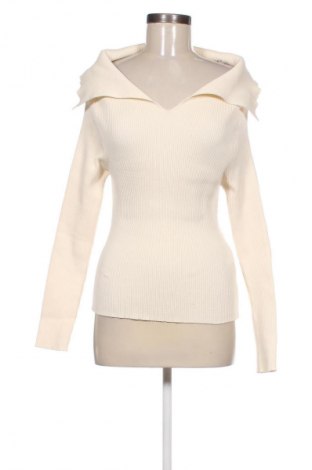 Damski sweter Trendyol, Rozmiar M, Kolor ecru, Cena 94,38 zł