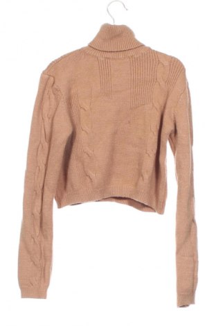 Damski sweter Unbranded, Rozmiar XXS, Kolor Beżowy, Cena 66,67 zł