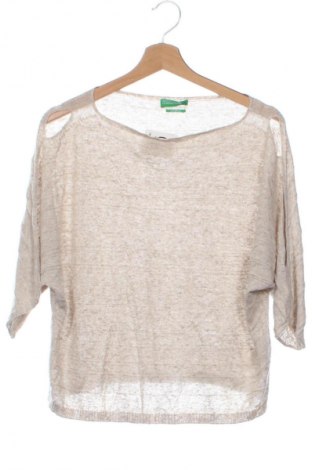 Női pulóver United Colors Of Benetton, Méret XS, Szín Bézs, Ár 11 099 Ft