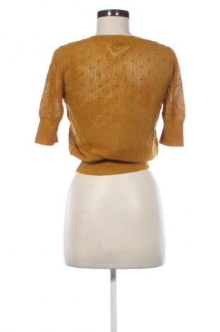 Pulover de femei Zara, Mărime L, Culoare Auriu, Preț 91,99 Lei