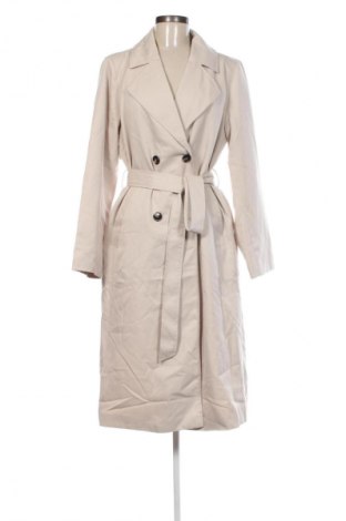 Trench de femei Pieces, Mărime M, Culoare Bej, Preț 367,99 Lei