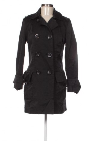 Damen Trenchcoat Zara, Größe M, Farbe Schwarz, Preis 37,99 €