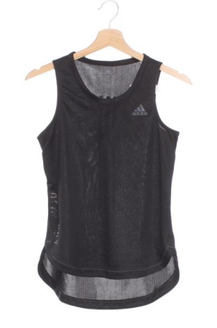 Damen Sporttop Adidas, Größe XS, Farbe Schwarz, Preis 23,99 €