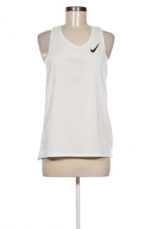 Damen Sporttop Nike, Größe M, Farbe Weiß, Preis 23,99 €