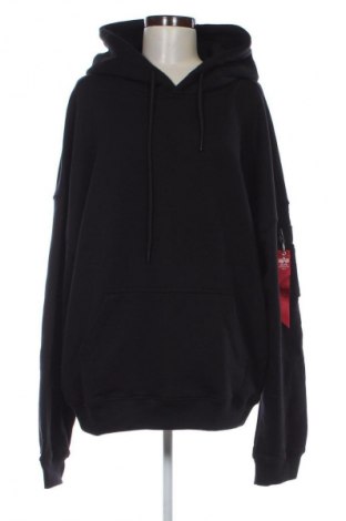Γυναικείο φούτερ Alpha Industries, Μέγεθος XL, Χρώμα Μαύρο, Τιμή 69,99 €