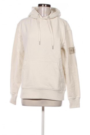 Дамски суичър Calvin Klein Jeans, Размер S, Цвят Екрю, Цена 157,99 лв.