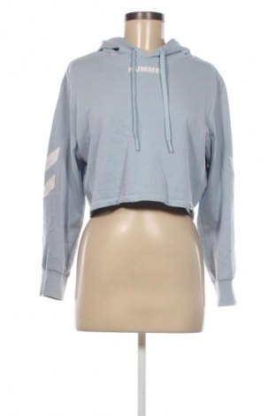 Damen Sweatshirt Hummel, Größe M, Farbe Blau, Preis 23,32 €