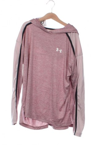 Дамски суичър Under Armour, Размер XS, Цвят Пепел от рози, Цена 19,99 лв.