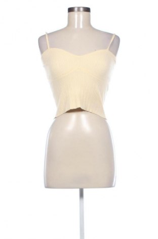 Damentop Bershka, Größe M, Farbe Beige, Preis 15,00 €