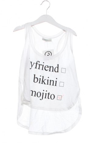 Top de femei Bershka, Mărime XS, Culoare Alb, Preț 79,00 Lei