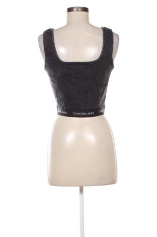 Top de femei Calvin Klein Jeans, Mărime M, Culoare Gri, Preț 163,99 Lei