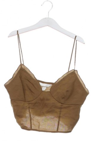 Top de femei H&M, Mărime S, Culoare Verde, Preț 76,00 Lei