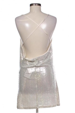 Damski top Pieces, Rozmiar L, Kolor Srebrzysty, Cena 105,75 zł