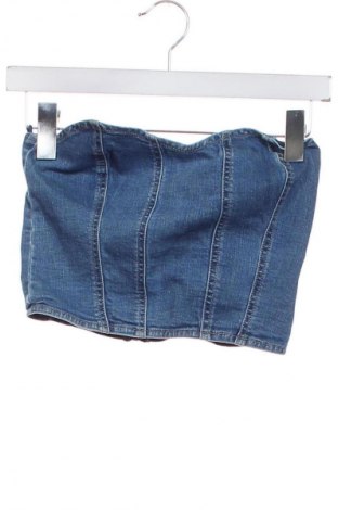 Top de femei Stradivarius, Mărime S, Culoare Albastru, Preț 76,32 Lei