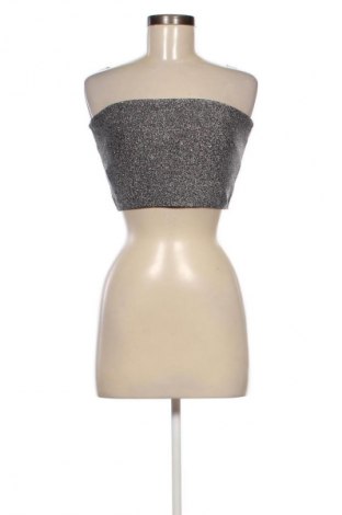 Damski top Unbranded, Rozmiar M, Kolor Srebrzysty, Cena 95,99 zł