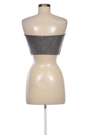 Damski top Unbranded, Rozmiar M, Kolor Srebrzysty, Cena 95,99 zł
