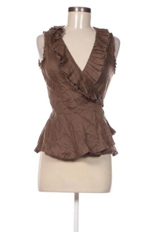 Top de femei Zara, Mărime M, Culoare Maro, Preț 61,99 Lei
