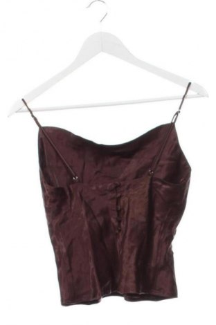 Top de femei Zara, Mărime XS, Culoare Maro, Preț 102,89 Lei