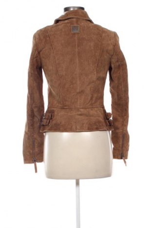 Damen Lederjacke Freaky Nation, Größe M, Farbe Braun, Preis 249,99 €