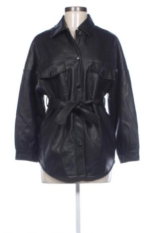 Geacă de piele pentru femei Topshop, Mărime M, Culoare Negru, Preț 163,70 Lei