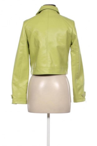 Geacă de piele pentru femei Unbranded, Mărime M, Culoare Verde, Preț 116,99 Lei
