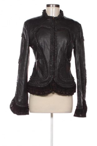 Damen Lederjacke Unbranded, Größe L, Farbe Schwarz, Preis 66,99 €