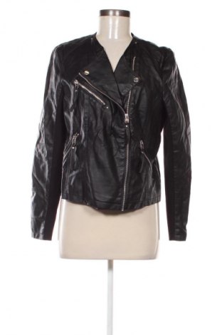 Дамско кожено яке Vero Moda, Размер XL, Цвят Черен, Цена 41,99 лв.